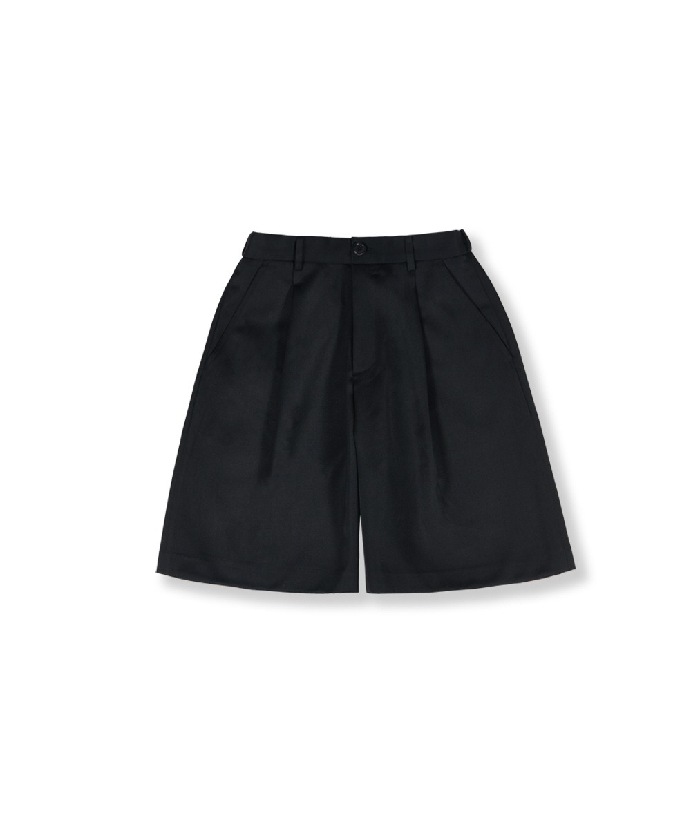 PERENN퍼렌 wool bermuda shorts_black