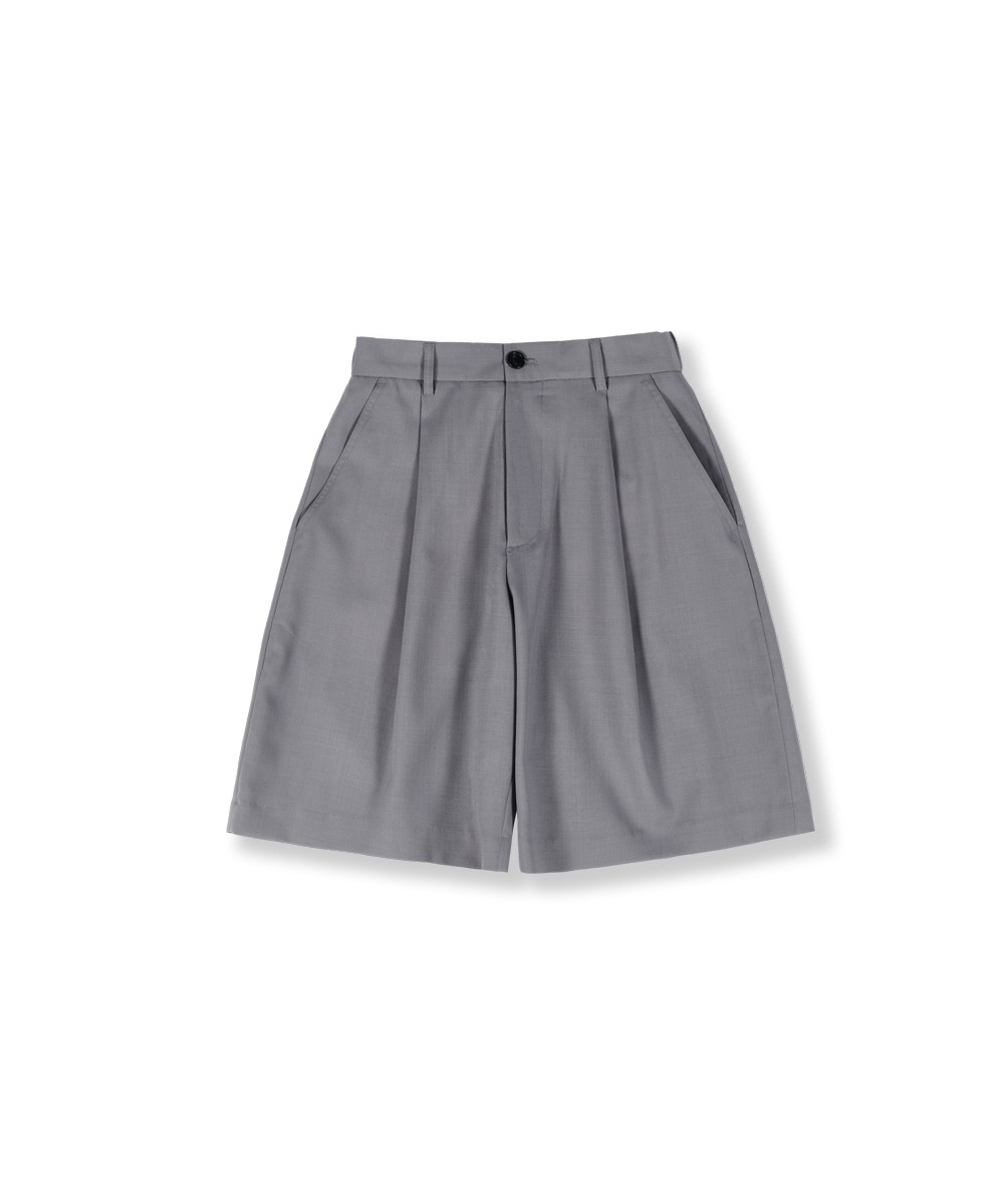 PERENN퍼렌 wool bermuda shorts_gray